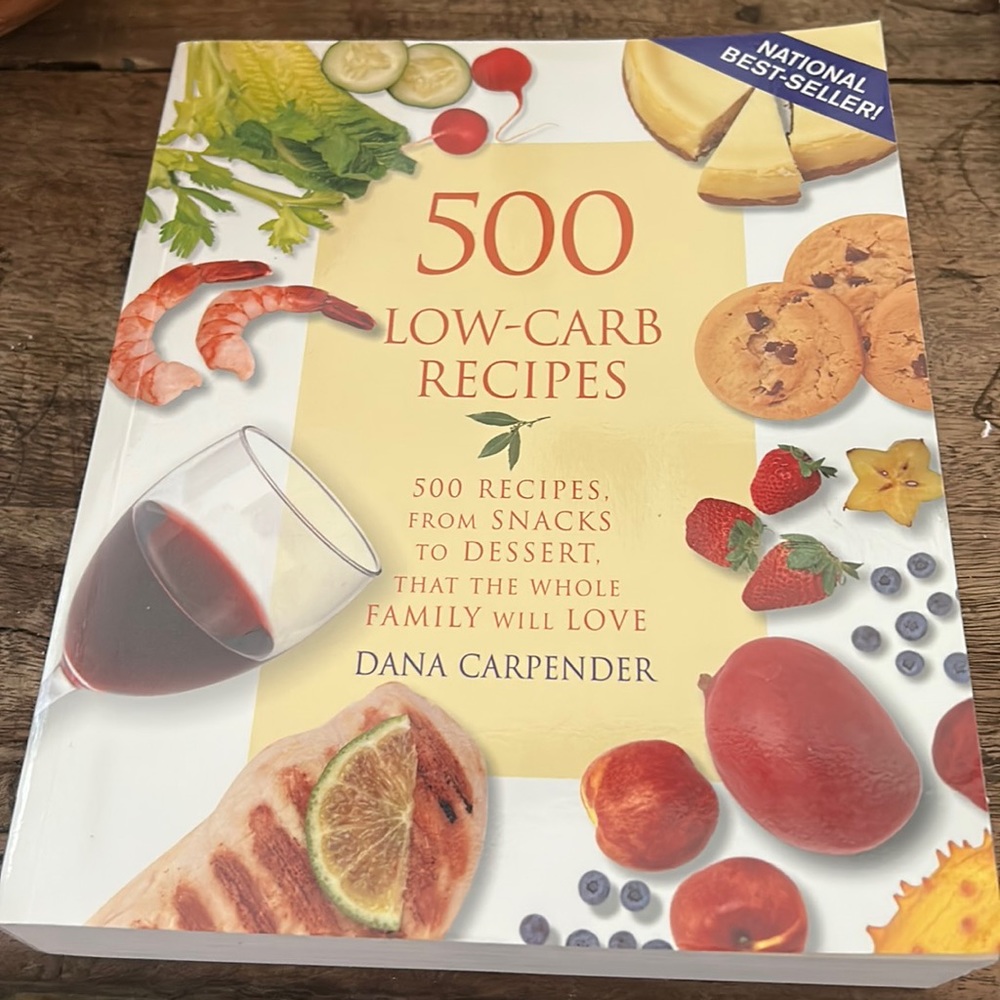 500 low carb recipes book